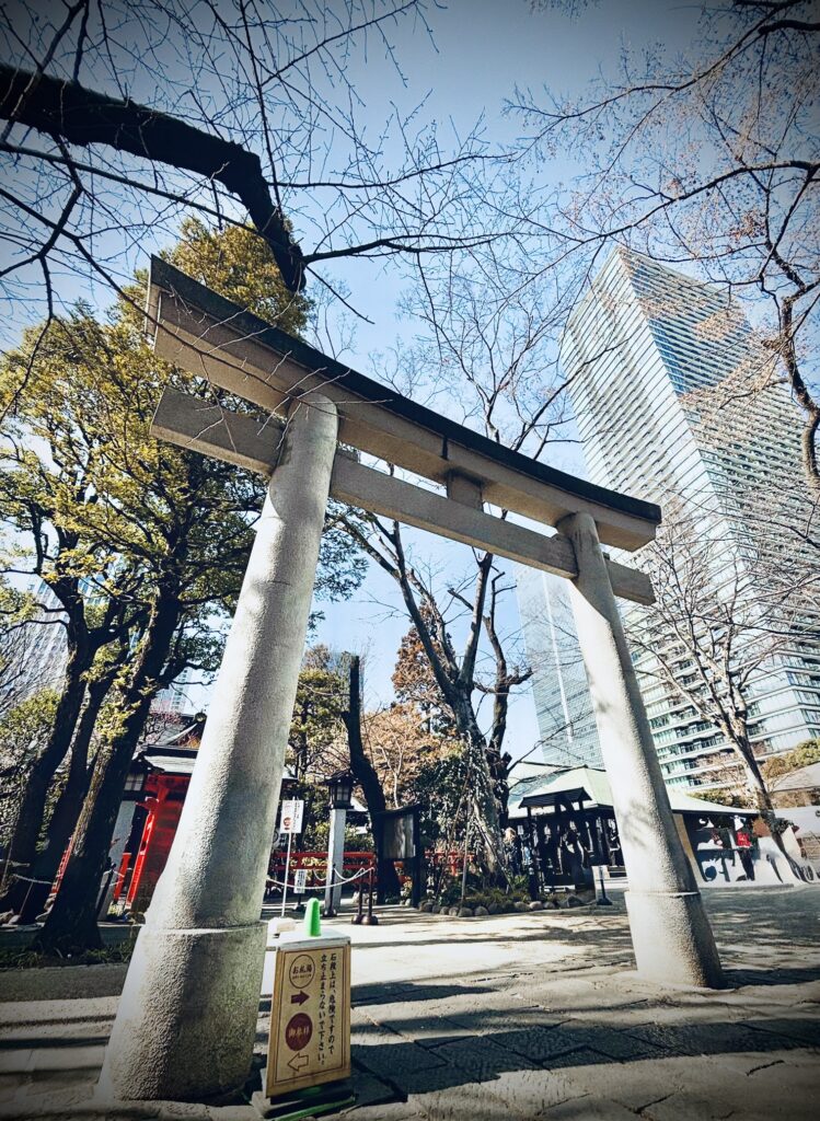愛宕神社の鳥居