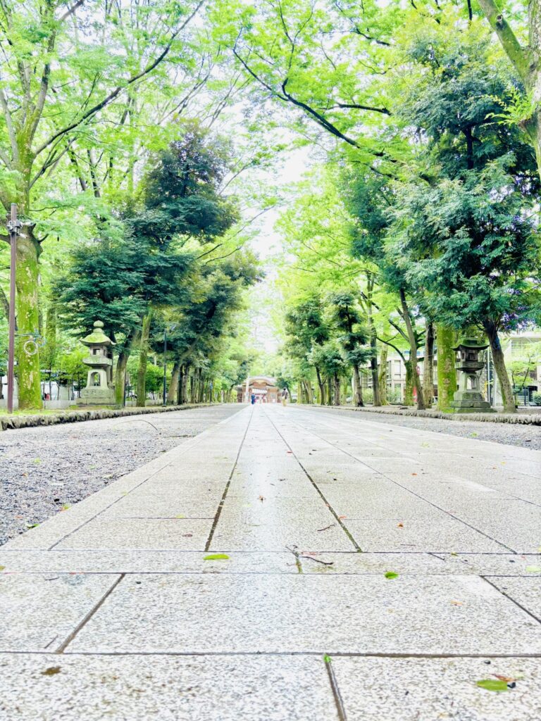 大國魂神社参道