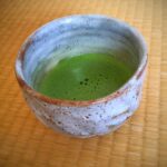 鼠志野　お抹茶　薄茶