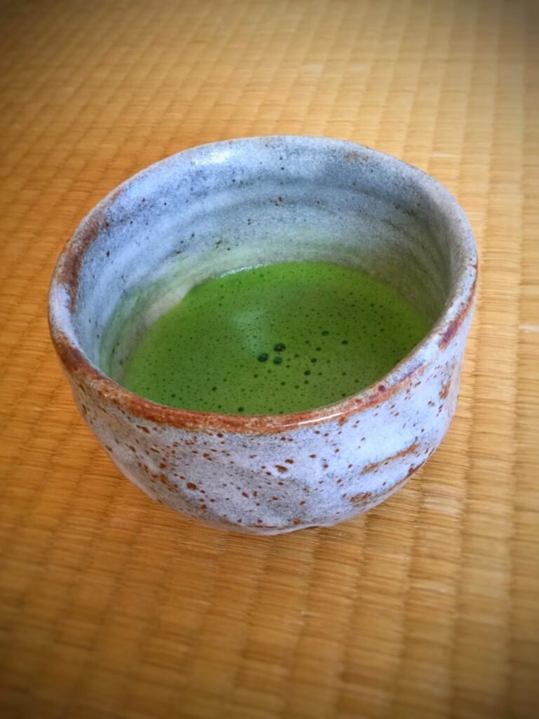 鼠志野 お抹茶 薄茶