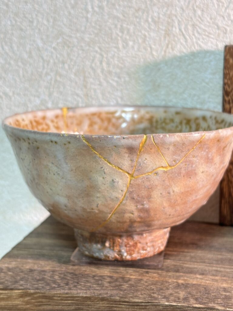 金継ぎ井戸茶碗 林紅陽作
