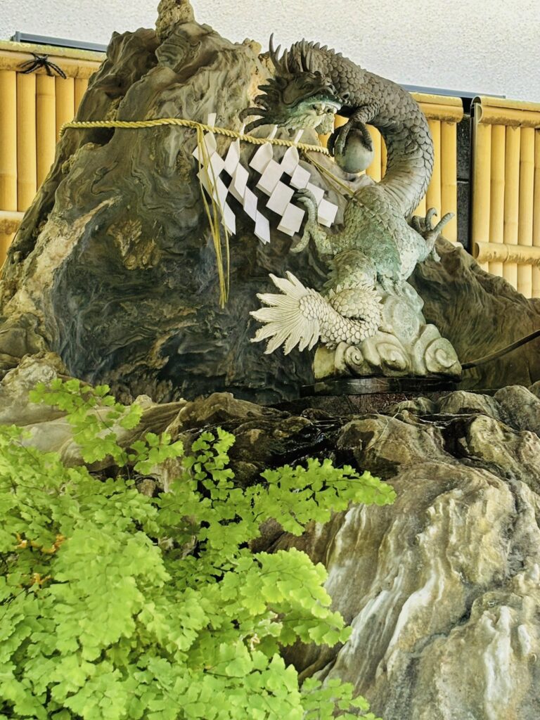 馬橋神社手水舎