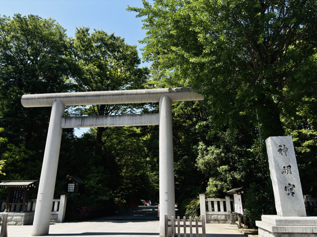 阿佐ヶ谷神明宮の鳥居